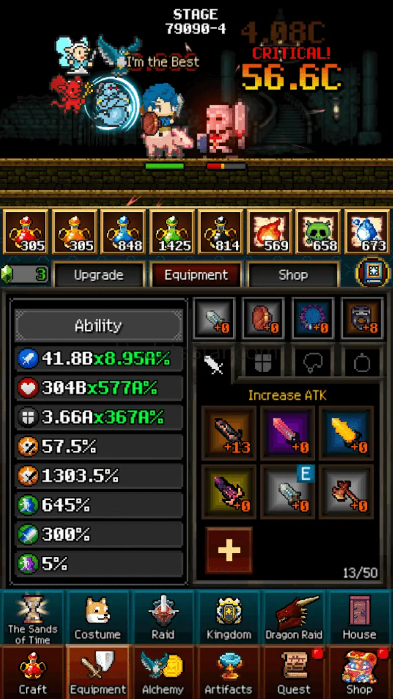 Dungeon & Alchemist Pixel RPG 1.5.2