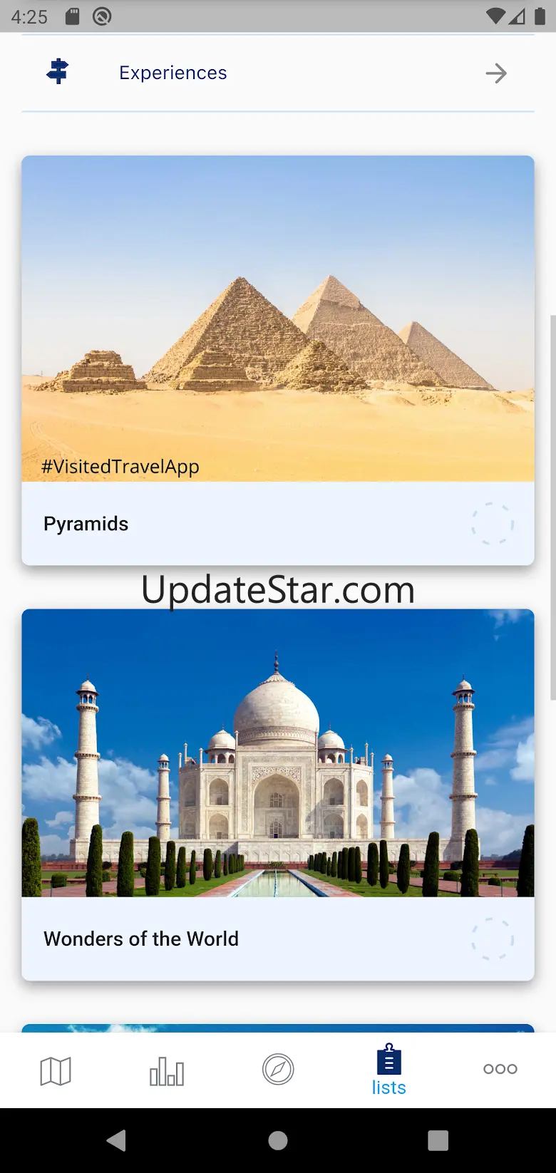 Visited: Map Your Travels 4.2.4