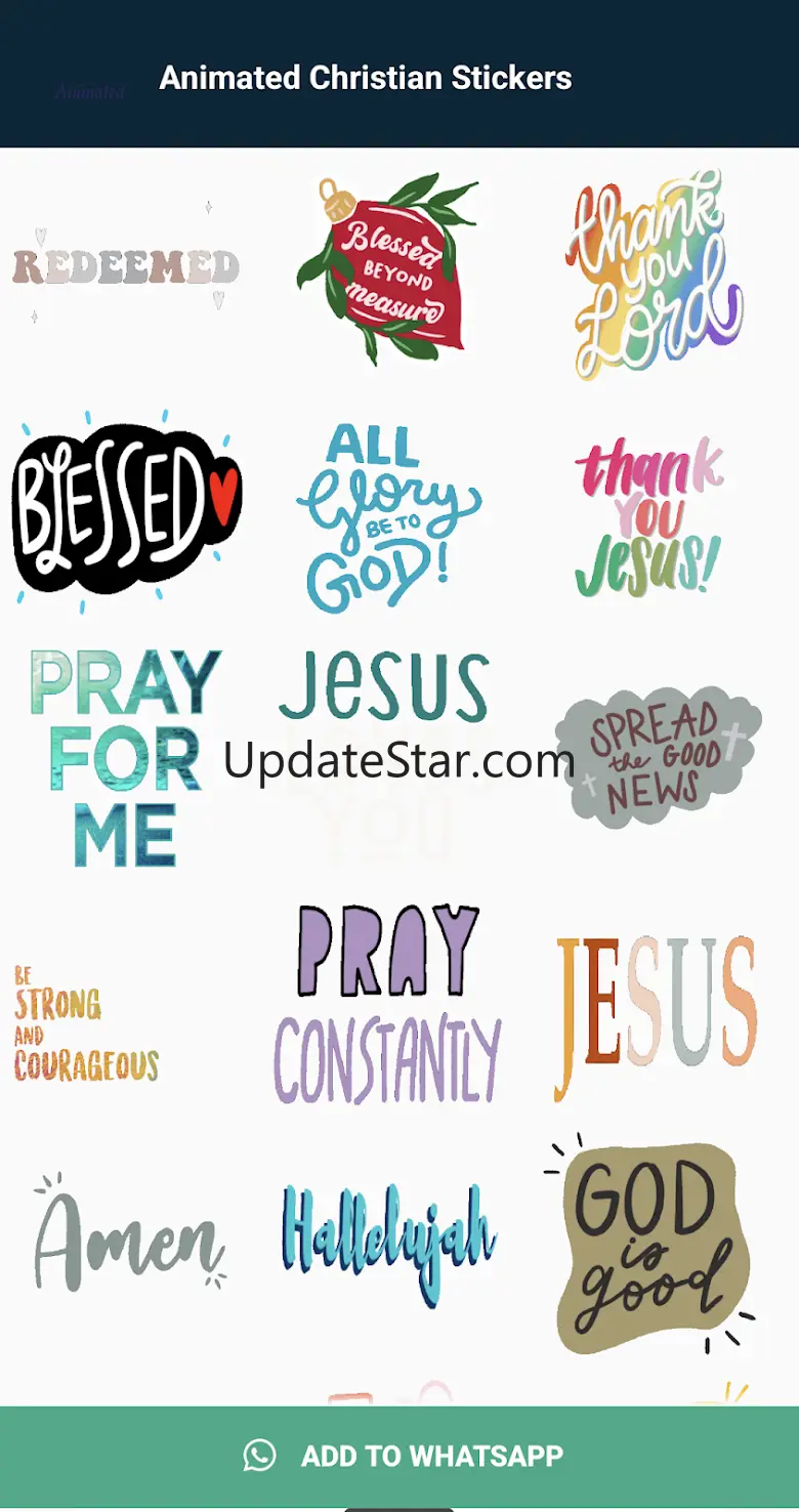 Christian Emojis Stickers 16.4