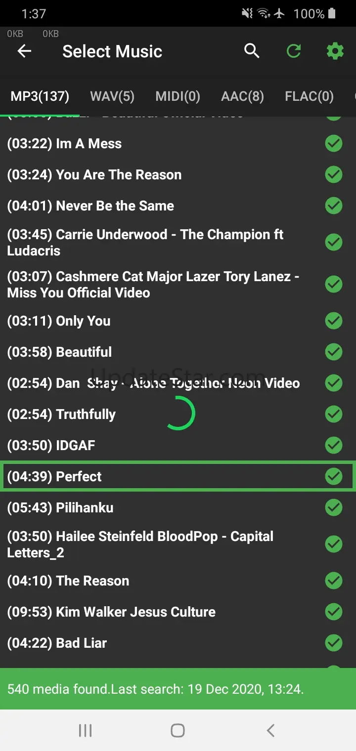 Music Alarm Clock - Song Alarm 1.0.7