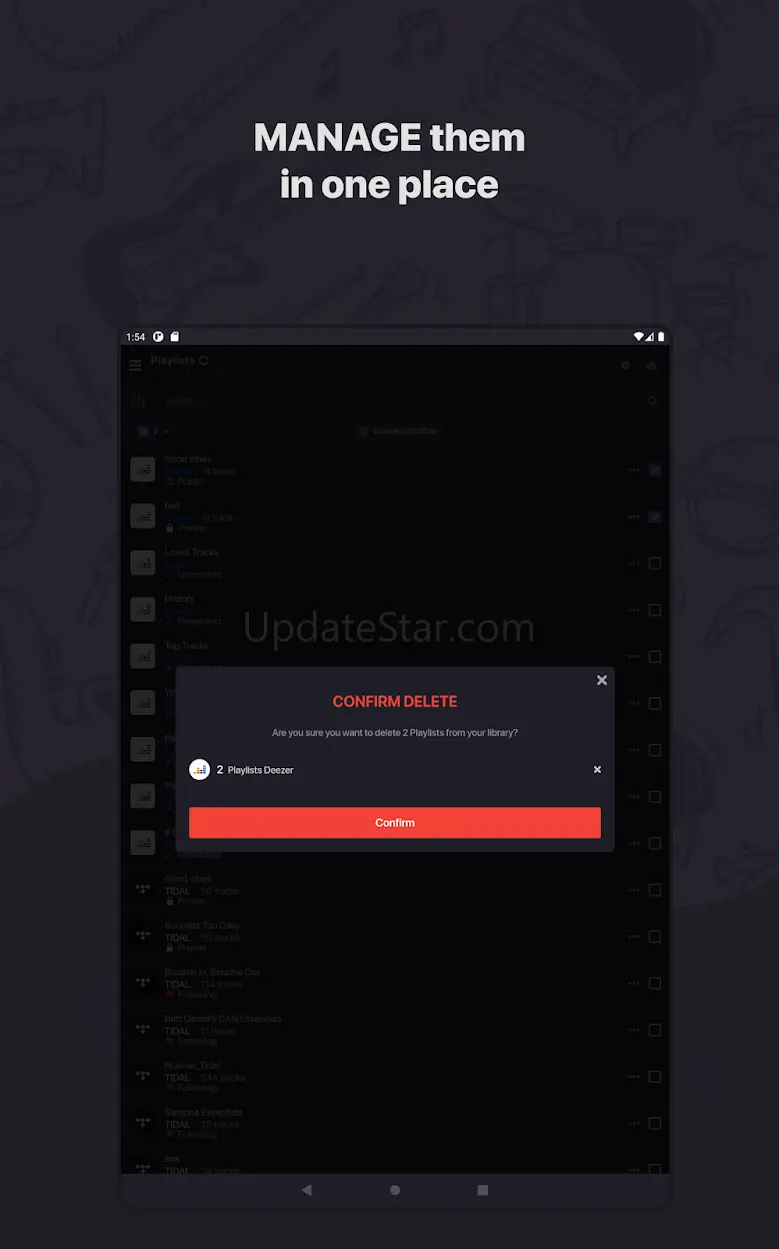 Soundiiz: convert playlists 2.2.5
