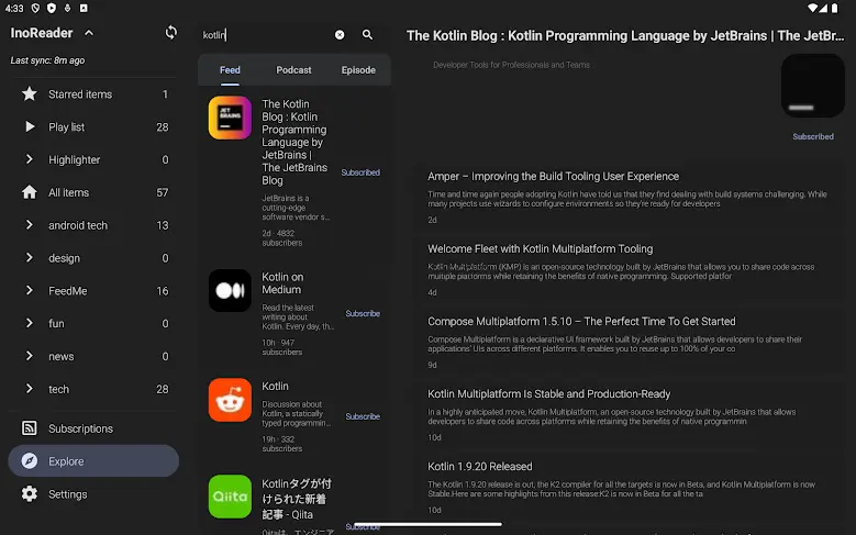 FeedMe (RSS Reader | Podcast) 4.3.10