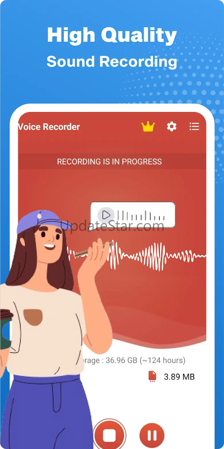 Voice Recorder : Recording App 114