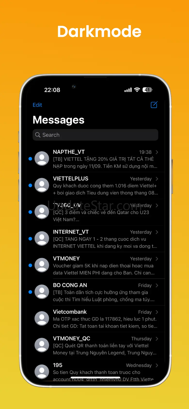 Messages OS 17, Phone 15 1.2.8