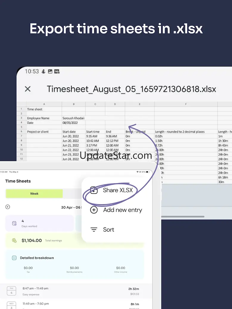 Time Clock: Easy Tracker 3.3.1369