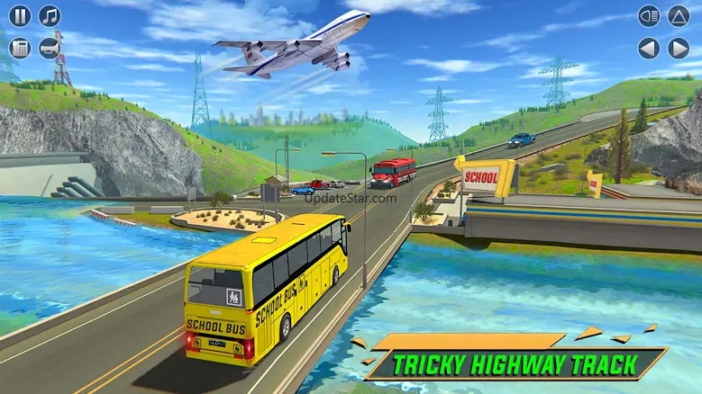 School Bus Parking: 3d Game 1.12