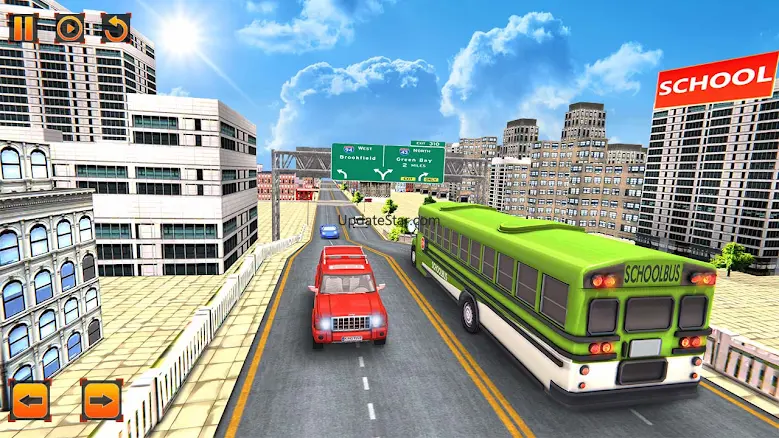 School Bus Parking: 3d Game 1.12
