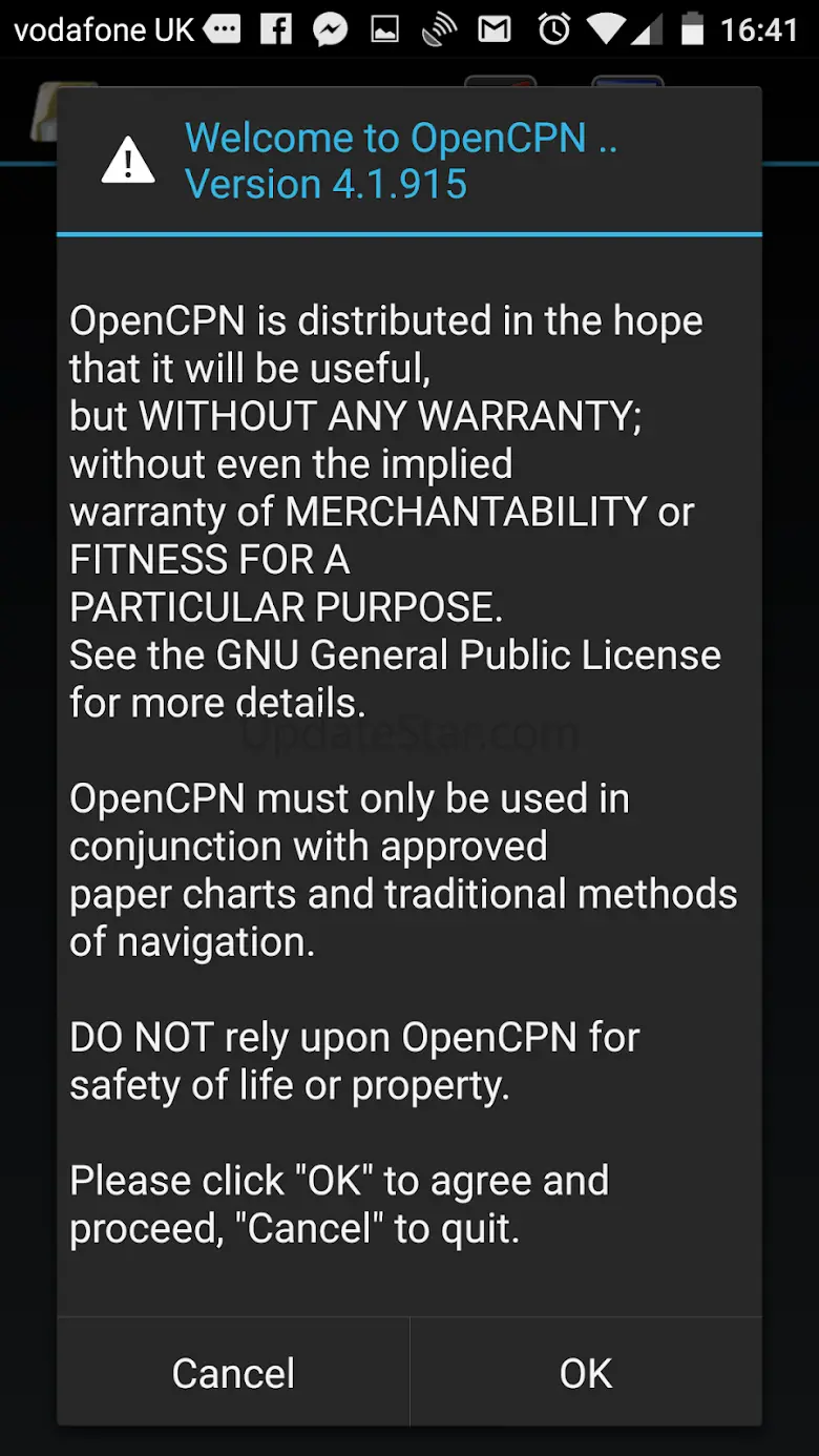 OpenCPN 4.0.0