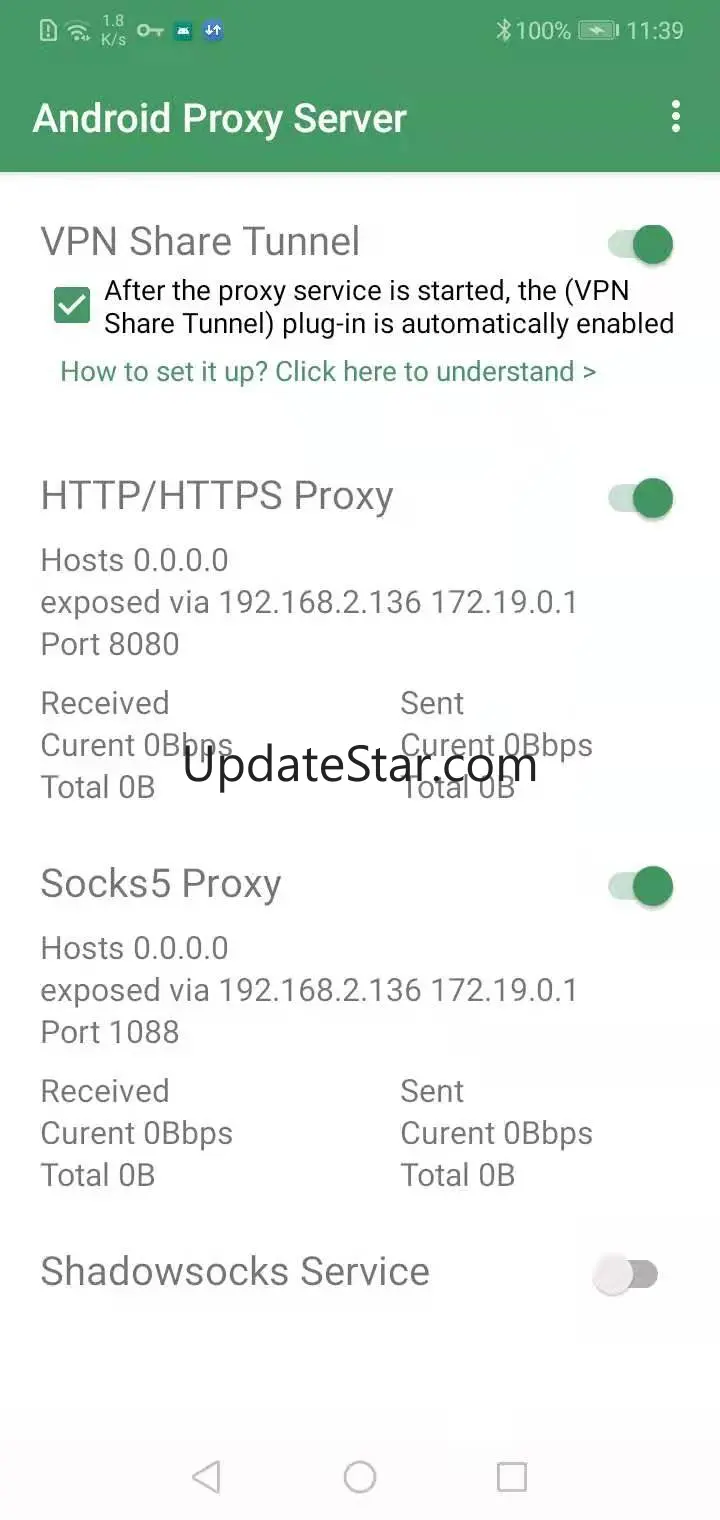 Android Proxy Server 8.9