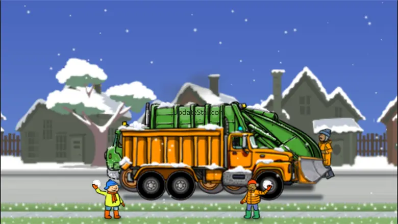 Garbage Truck: Snow Time 2.0