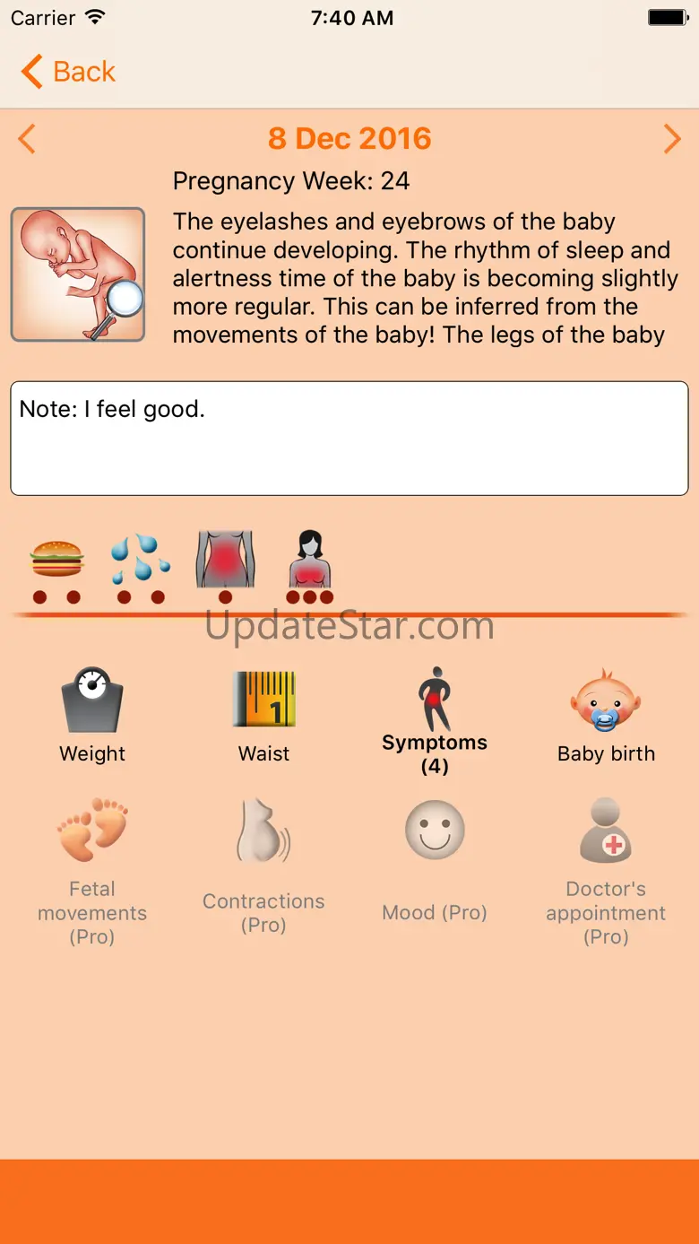 WomanLog Pregnancy Calendar 3.12.1