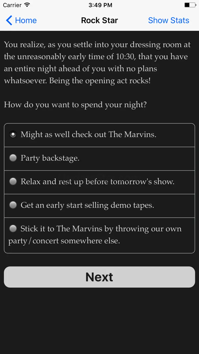 Choice of the Rock Star 1.2.7
