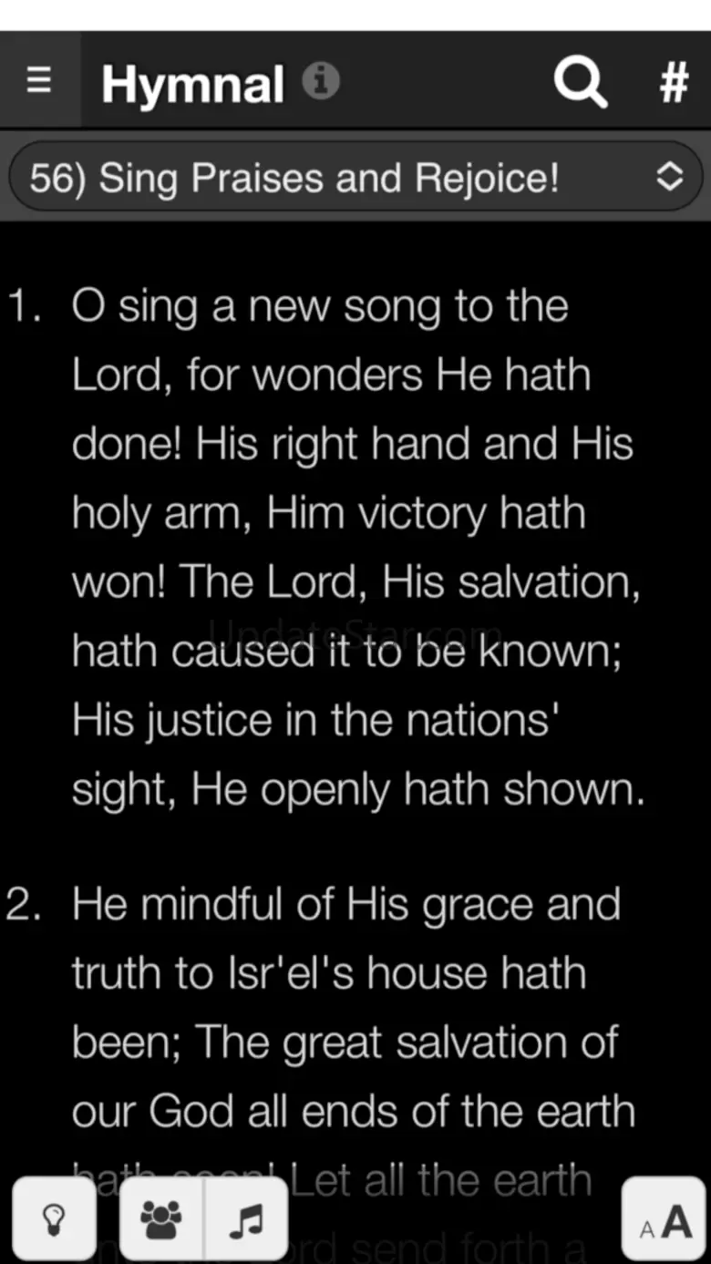 Hymnal 6.3.2