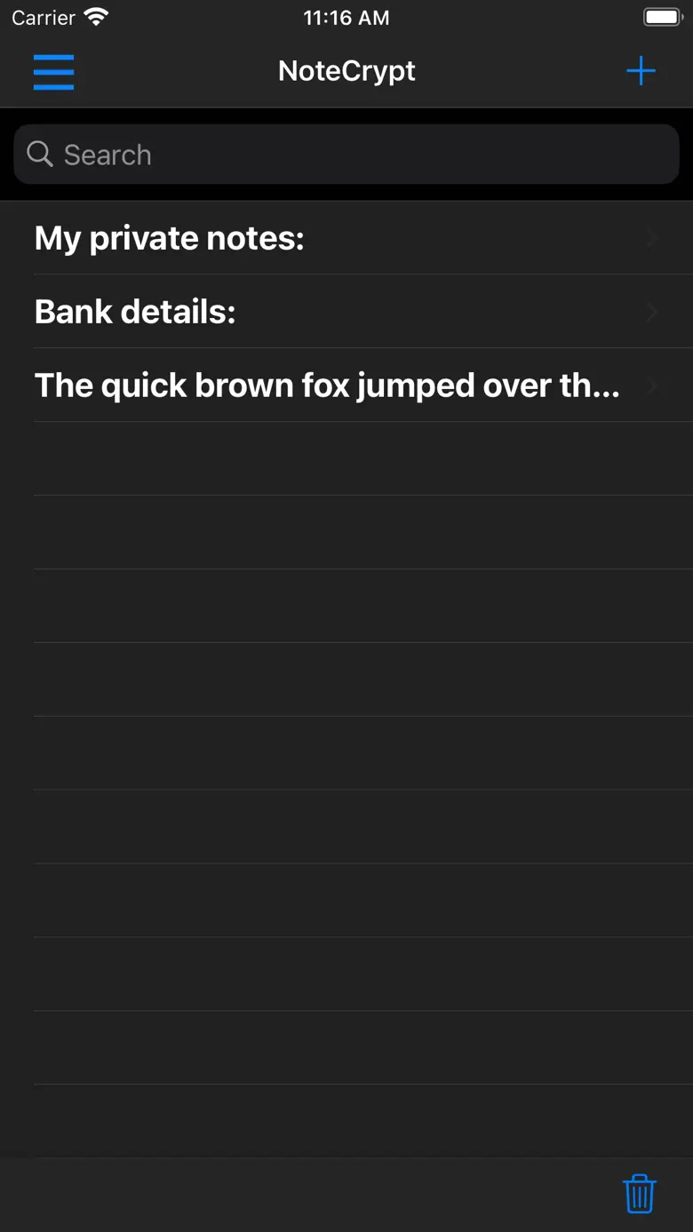 NoteCrypt Encrypted Notes 1.2.0