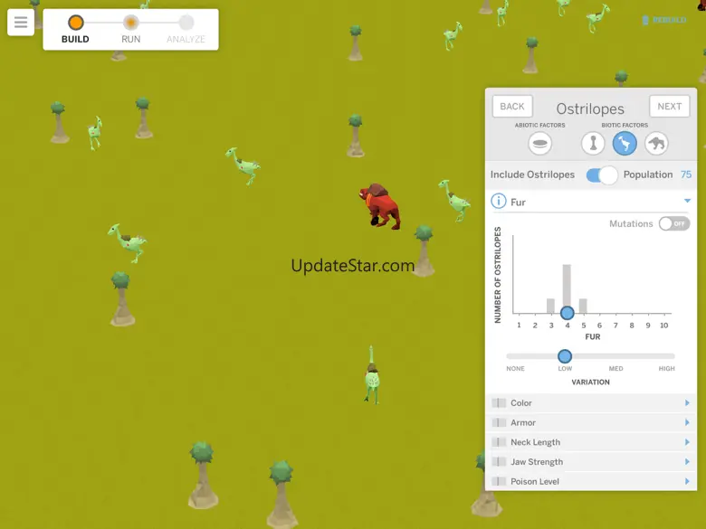 Natural Selection Sim 1.19.0
