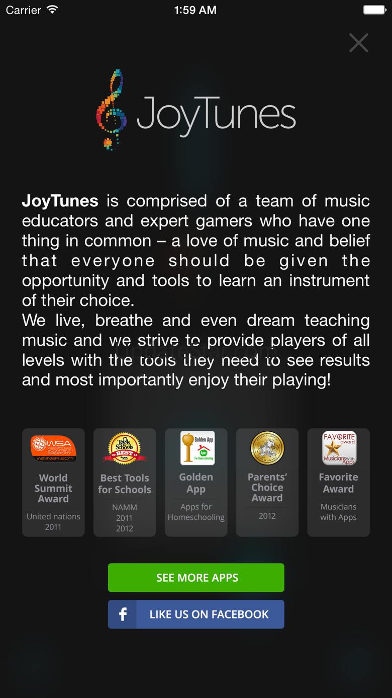 JoyTunes Metronome 1.0