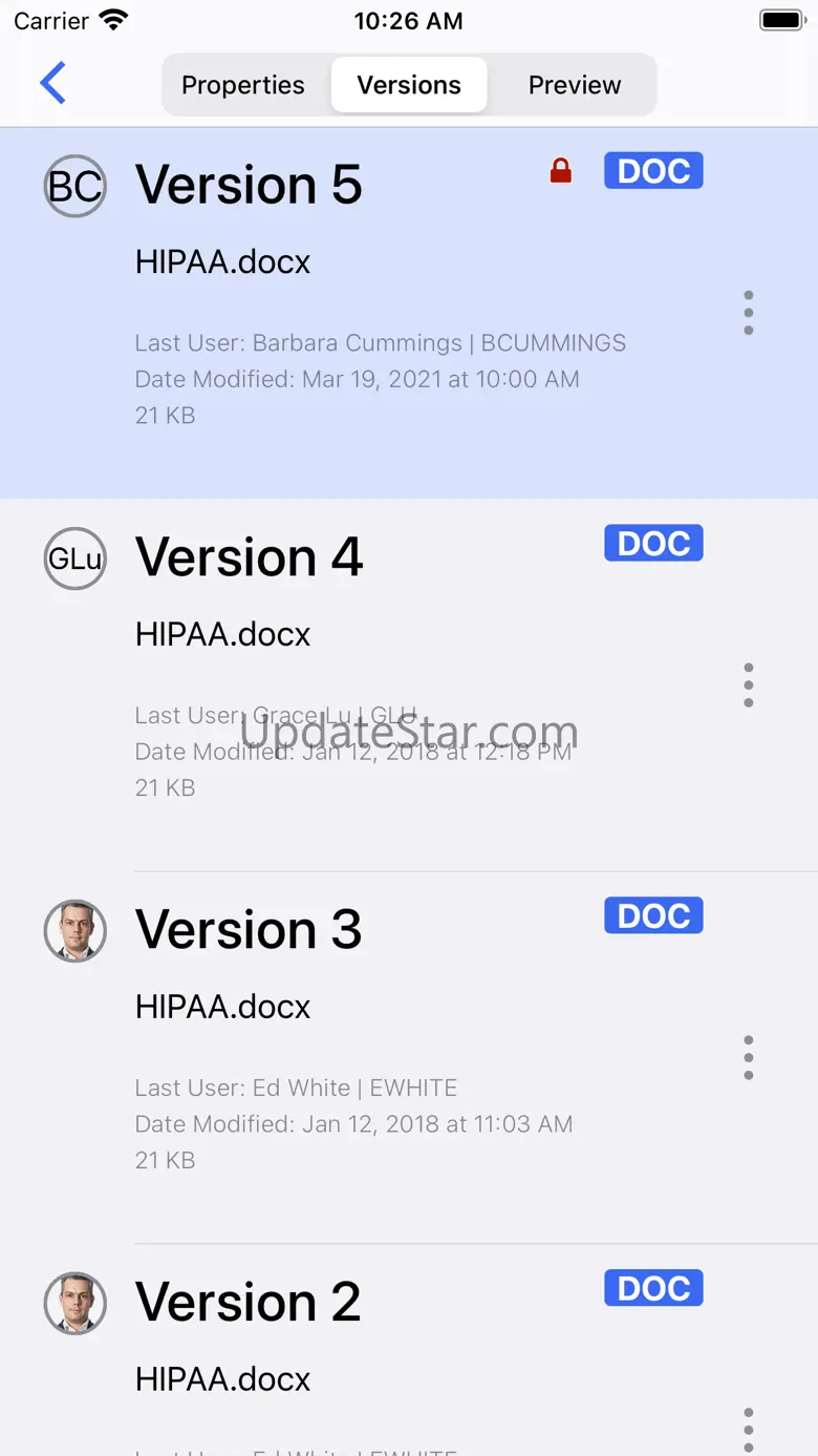 iManage Work 10 Mobility 10.23.6