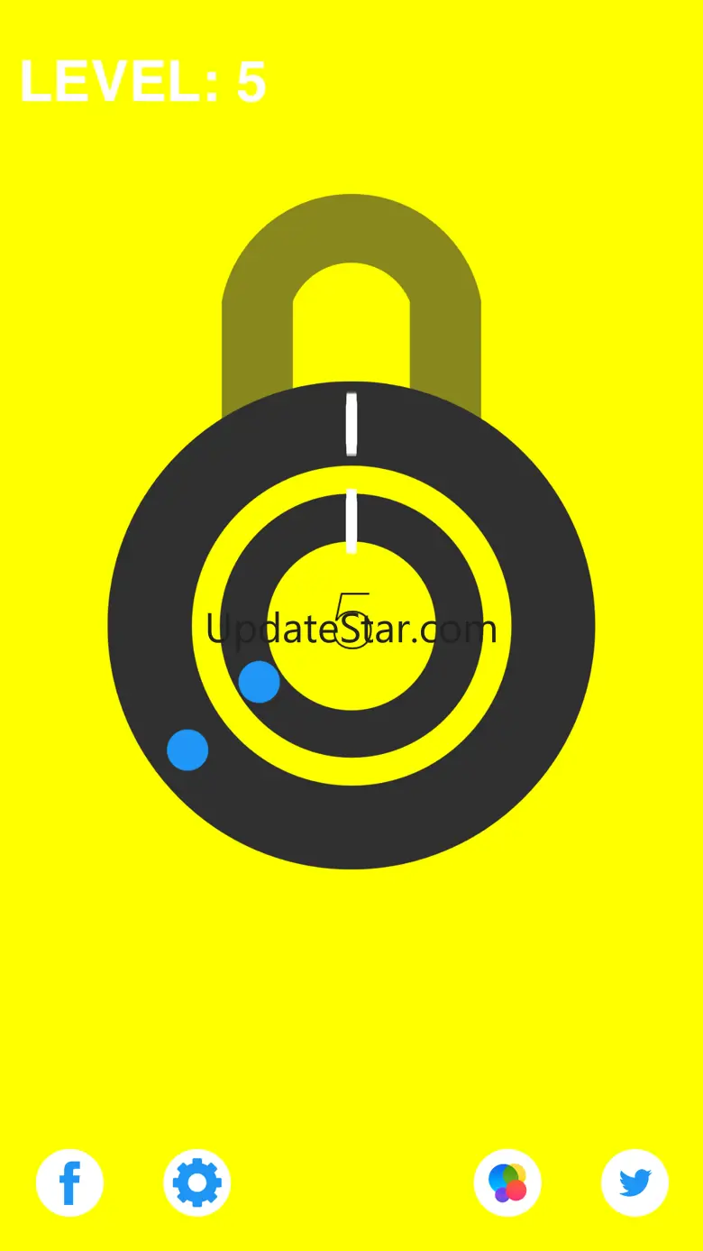 Pop Two Locks- Test Reflex By Simple Single Tap 4.0