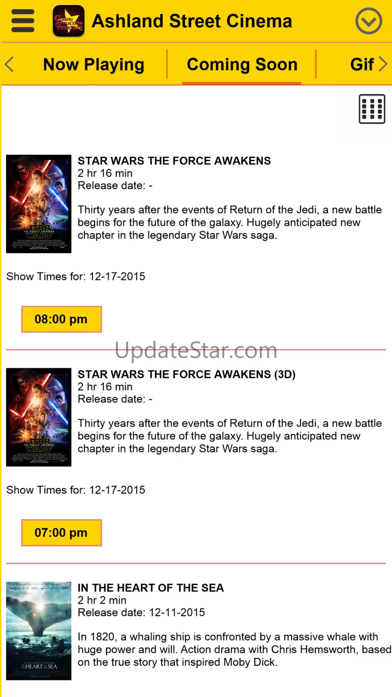 Coming Attractions Theatres 2.4