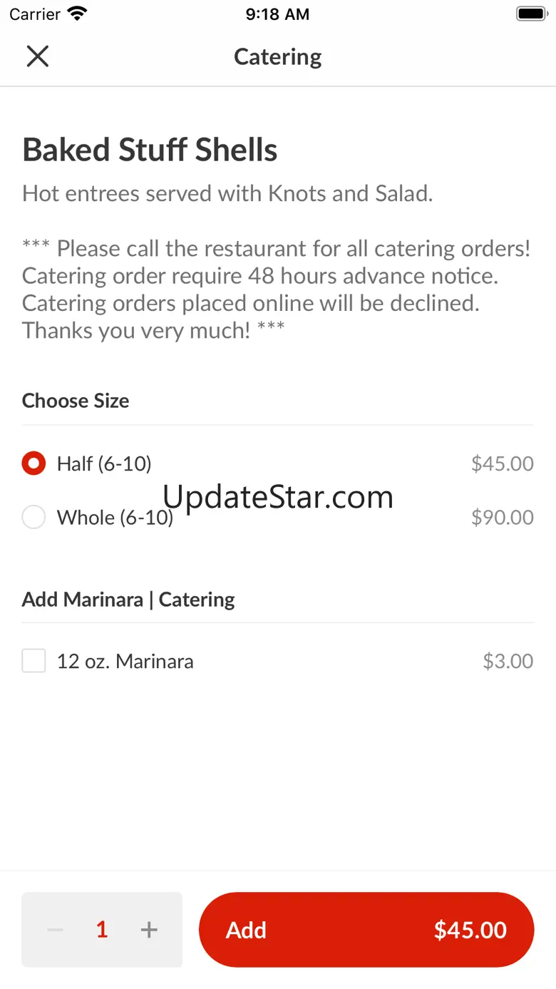 Giacomo's Pizzeria  3.16.0