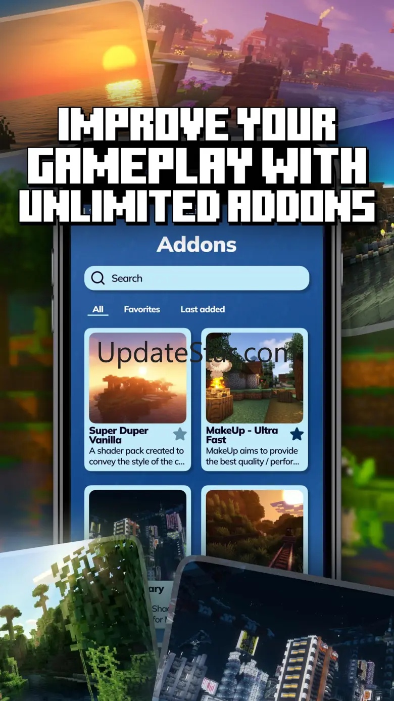 Shaders Addons for Minecraft 2.0