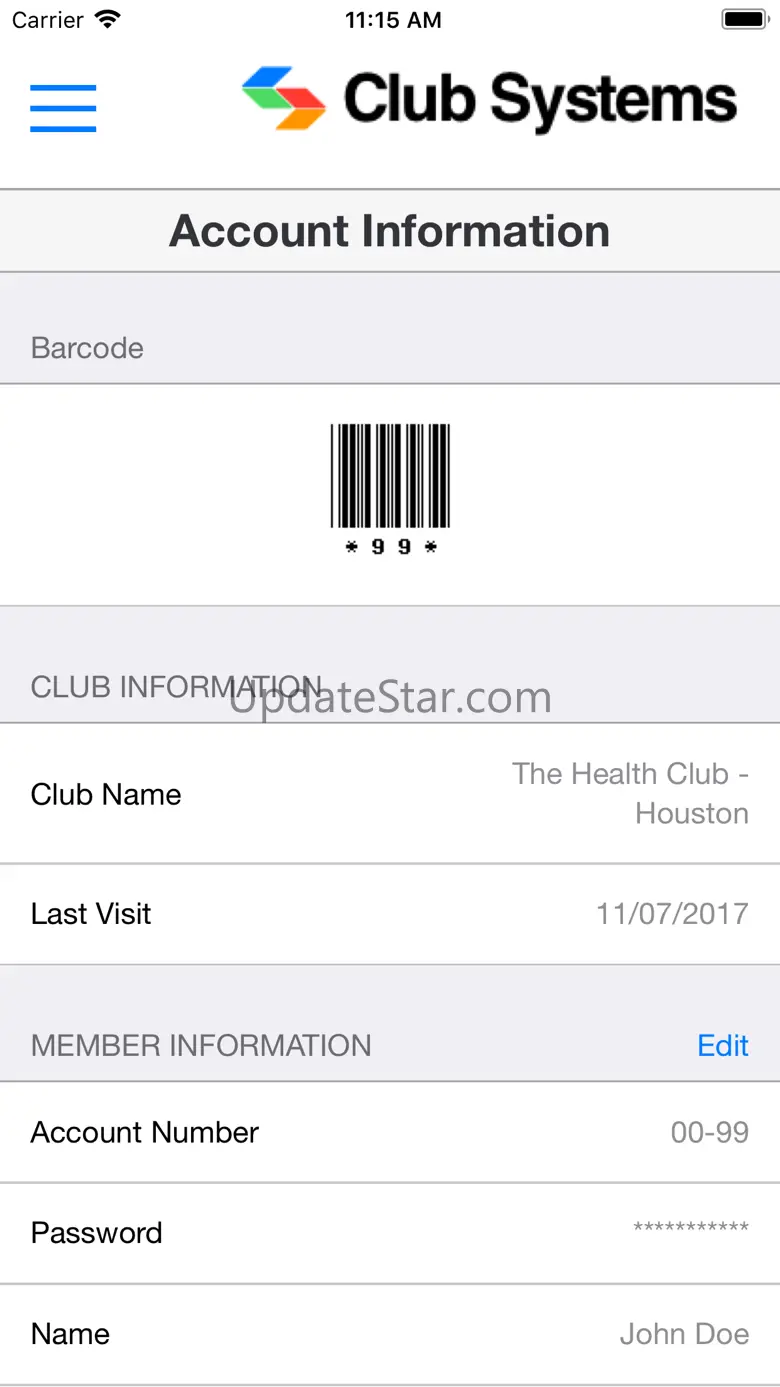Club Systems My Member Mobile 2.0.5