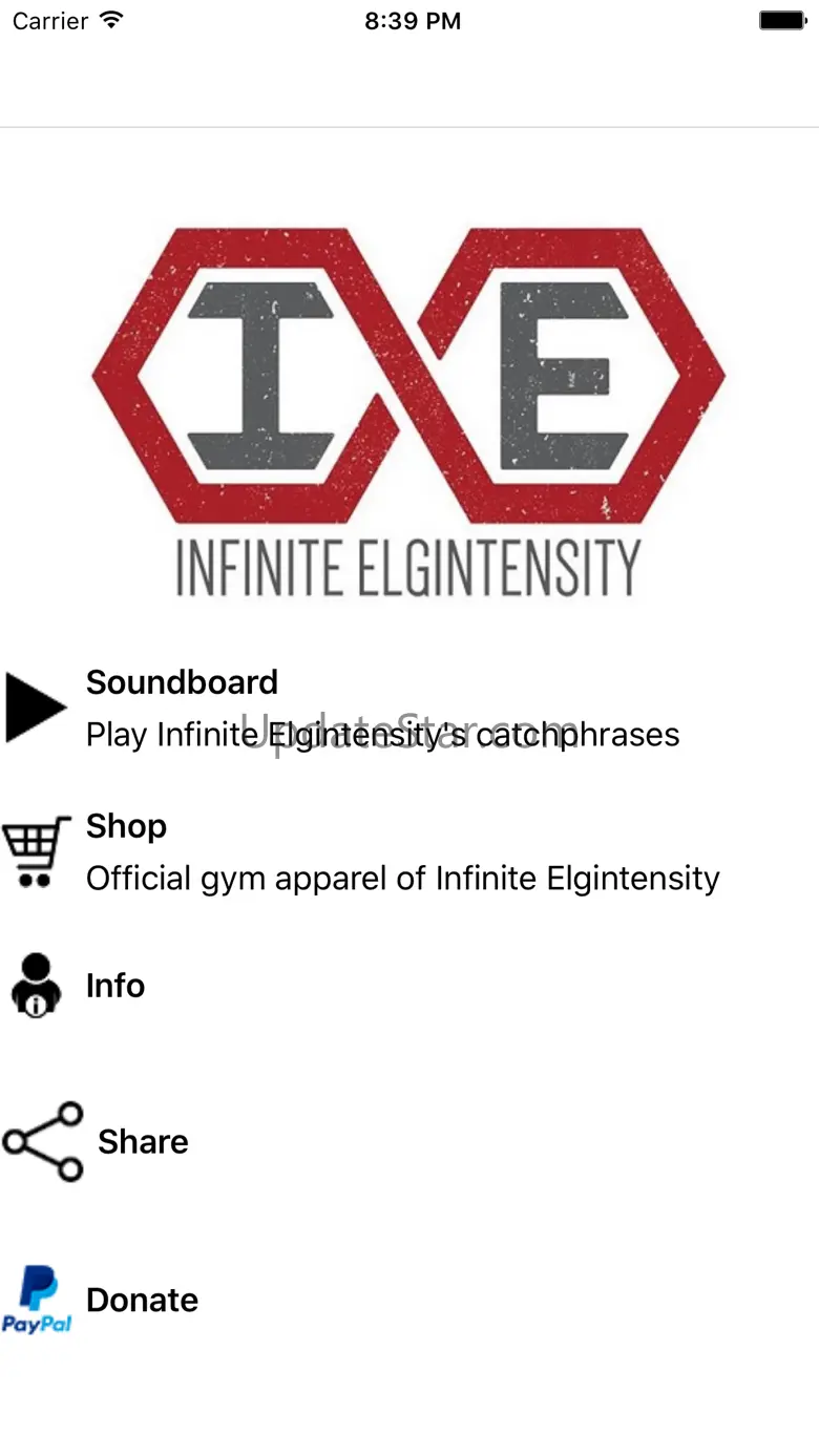 The Infinite Elgintensity App 2.0