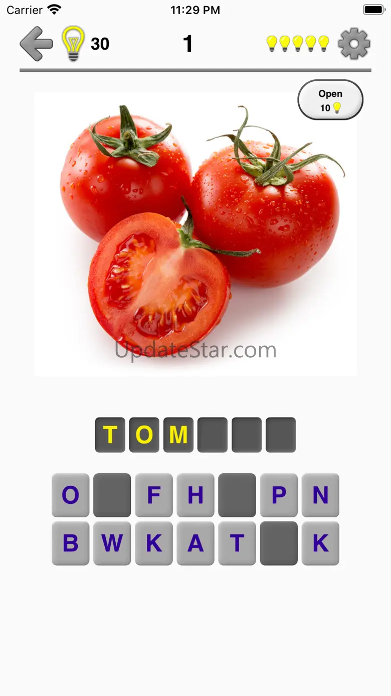 Fruit and Vegetables - Quiz 3.3.0