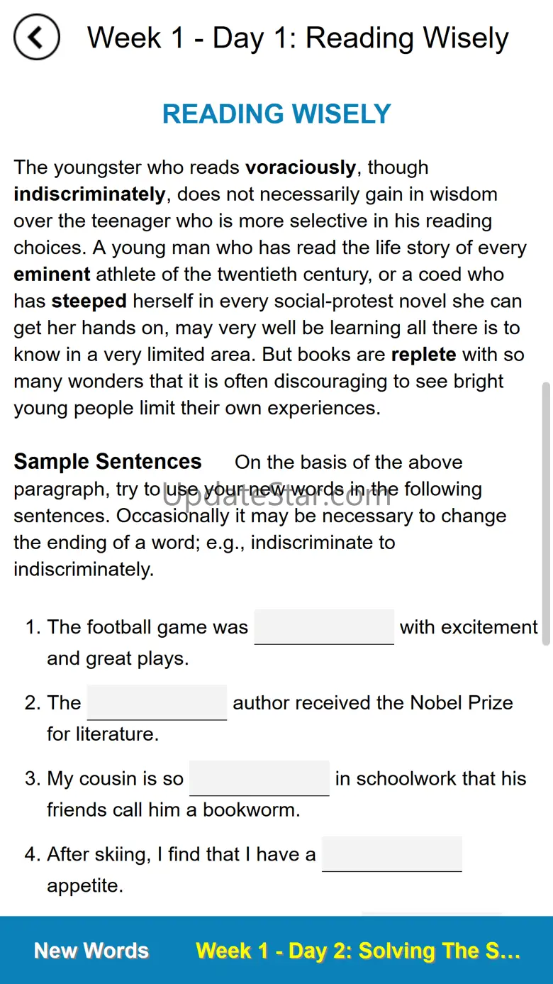 1100 Words You Need to Know... 1.3