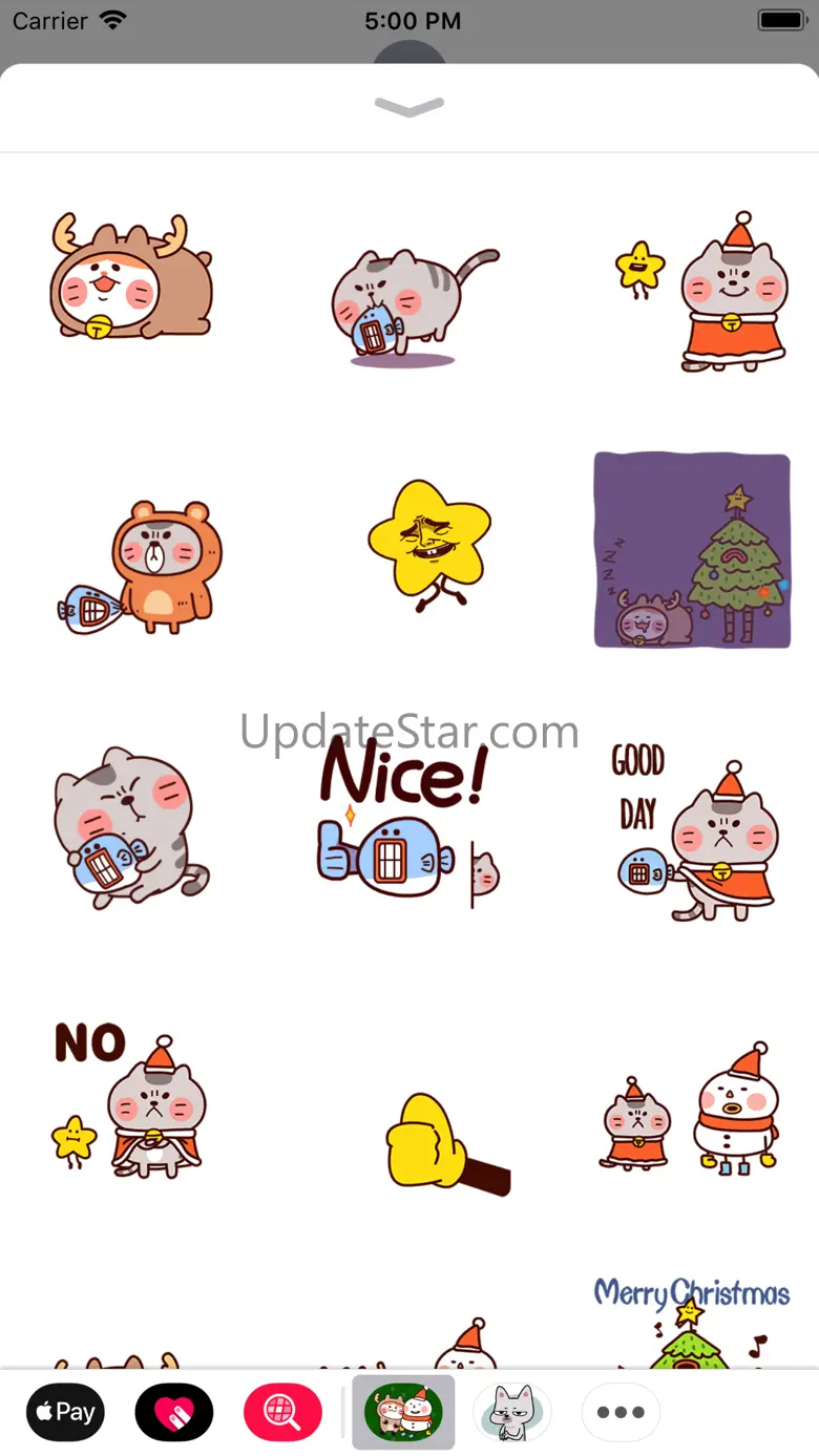 Snowman and Cat at Christmas 1.0