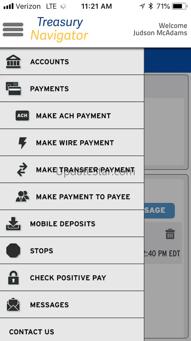 Treasury Navigator Mobile 23.2.0