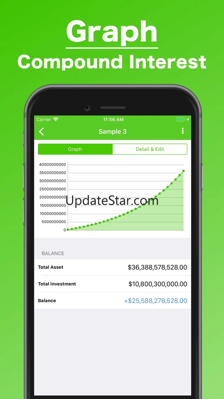 Graph Compound Interest 1.16