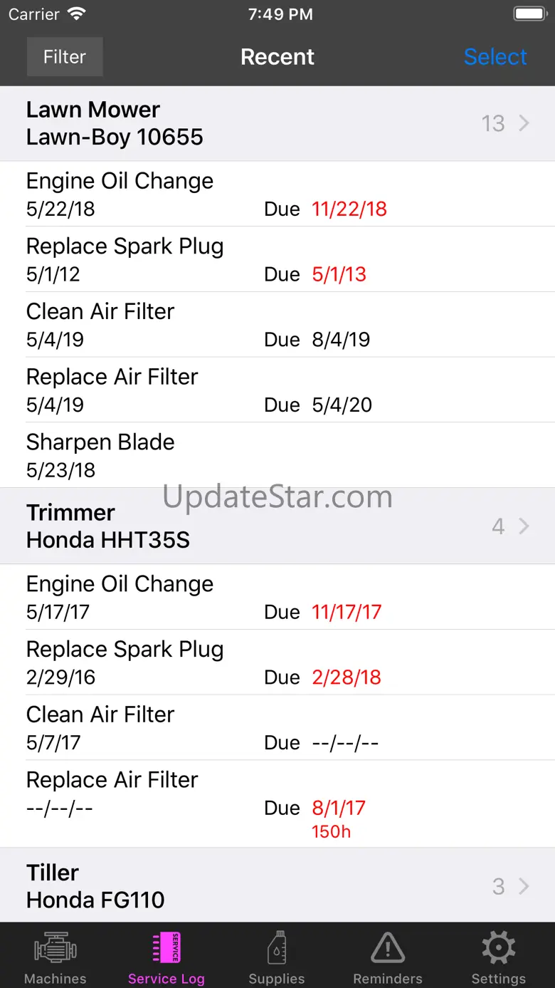 Oilmanac 1.7.1
