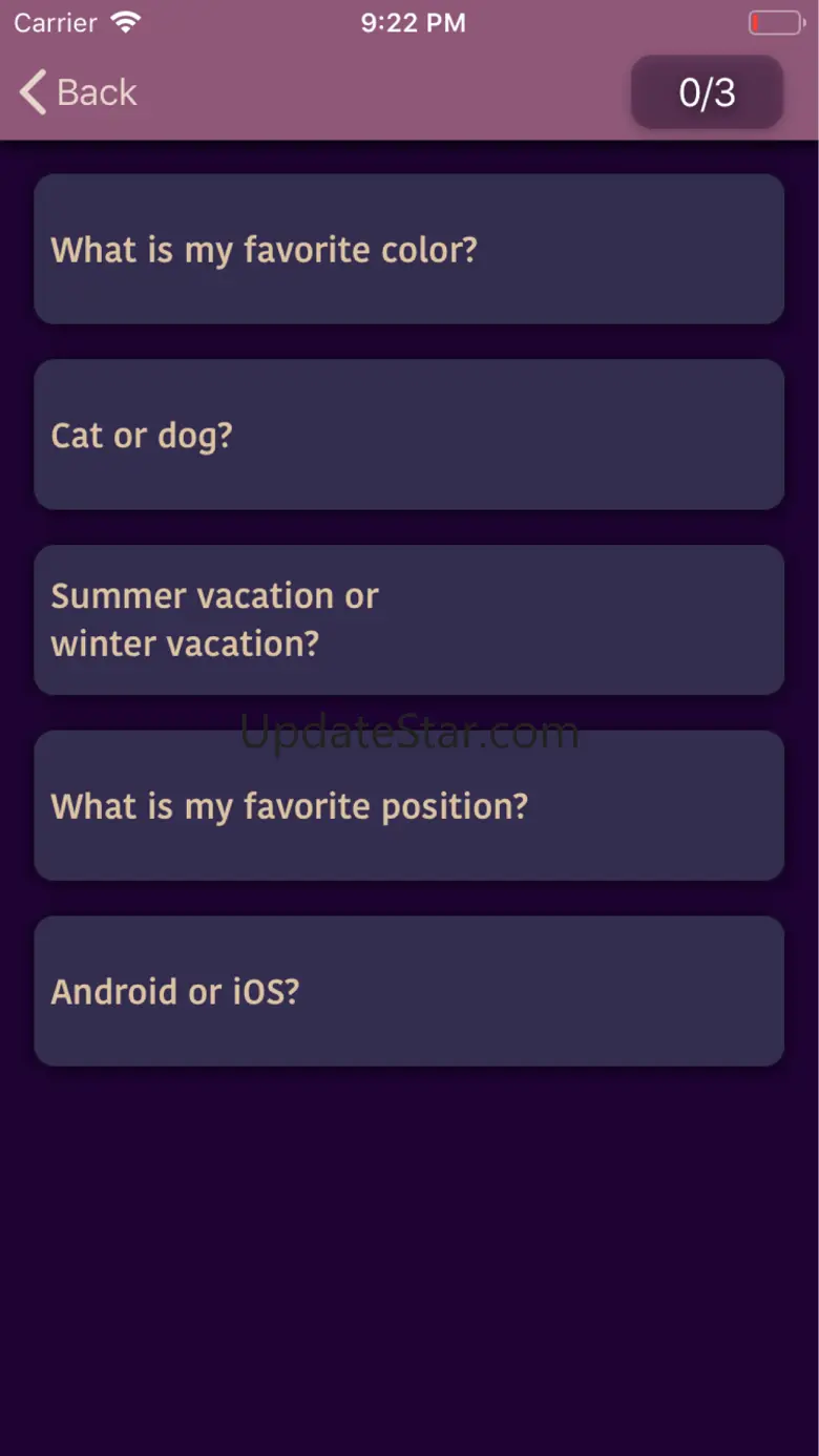Know-Me 1.1.0