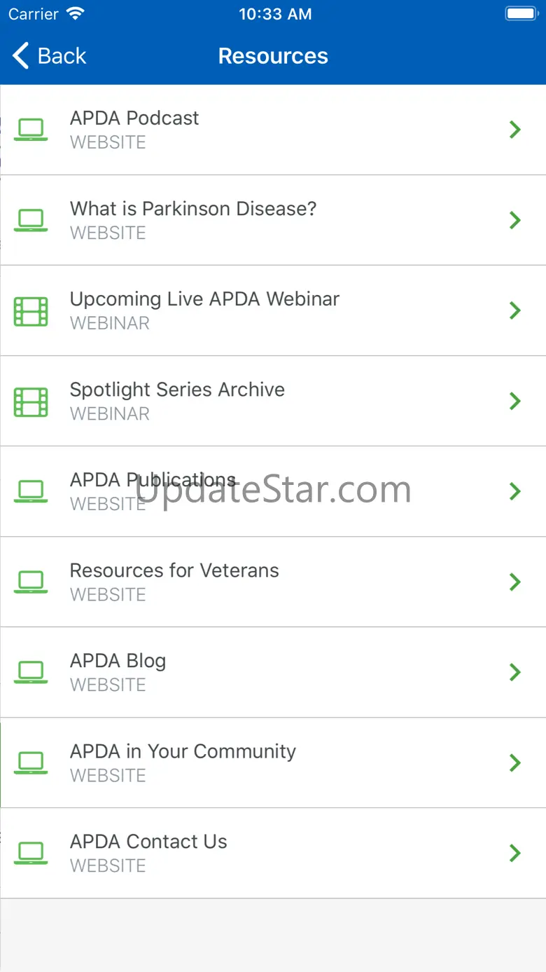 APDA Symptom Tracker 3.0.3
