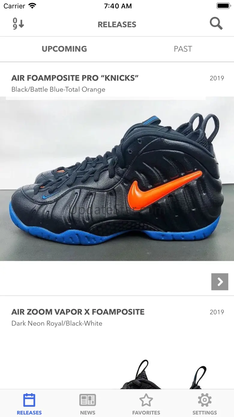 Foams App 2.0.1
