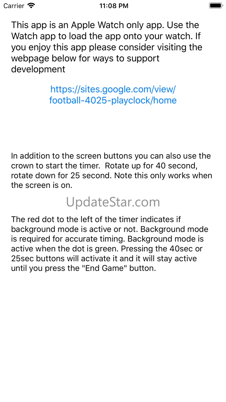 Football 40/25 Playclock 1.2