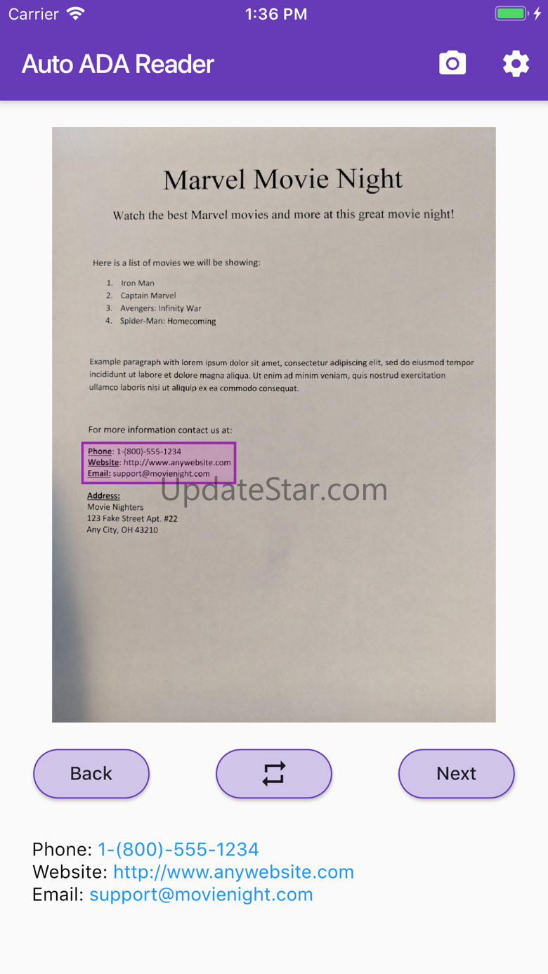 Auto ADA Reader 0.1.0