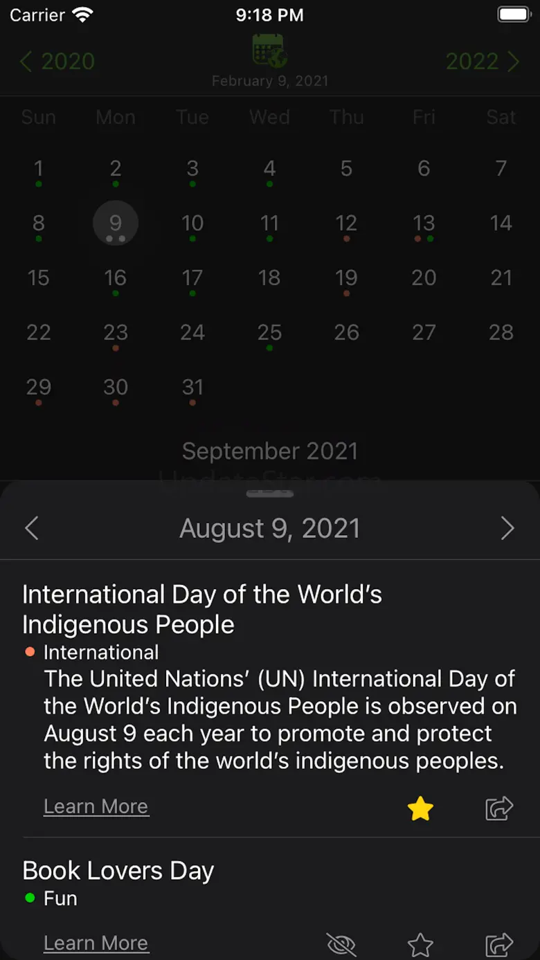 Cultures Calendar 1.4.3