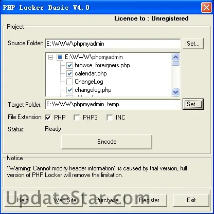 PHP Locker