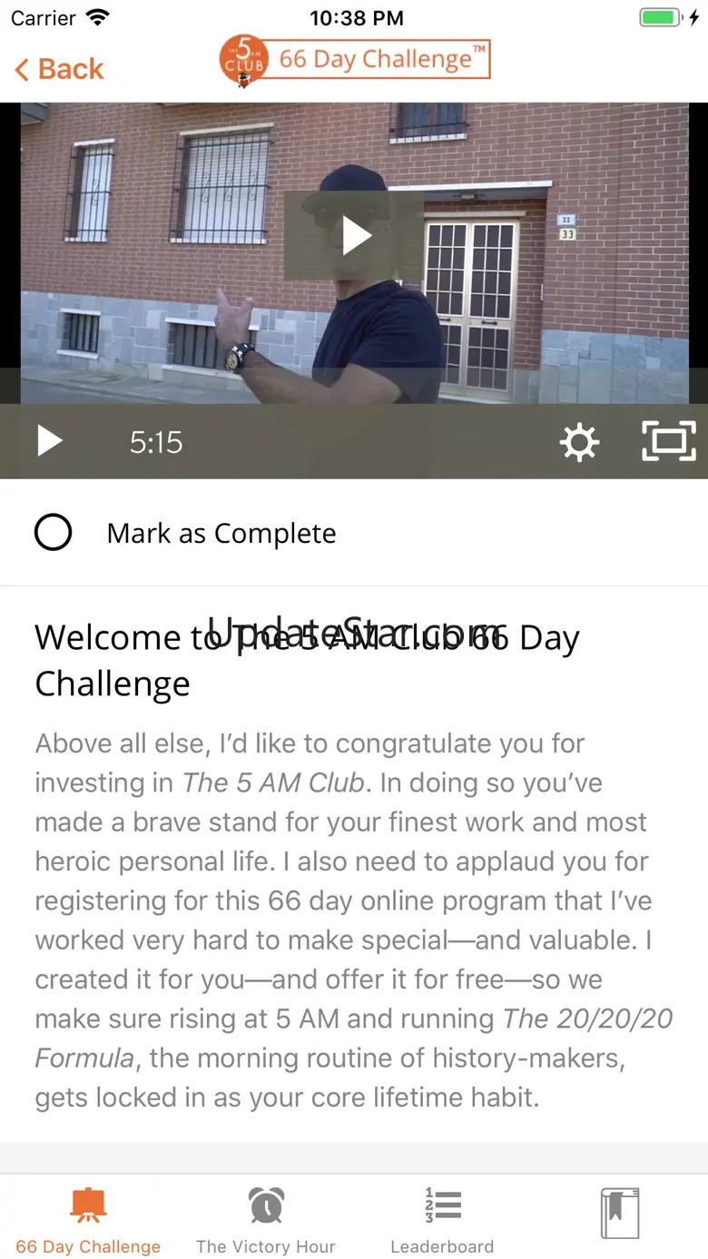 The 5AM Club-66 Days Challenge 2.0