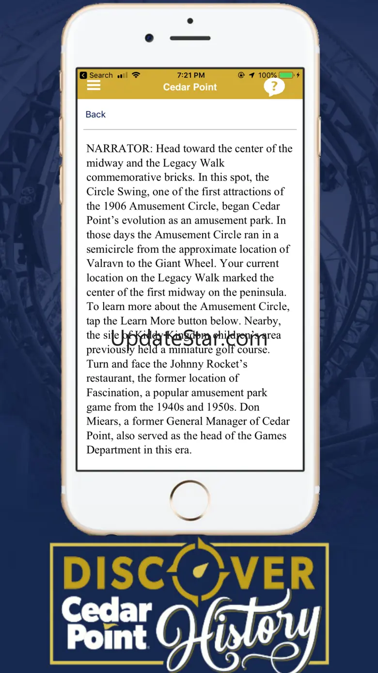 Discover Cedar Point History 2.1