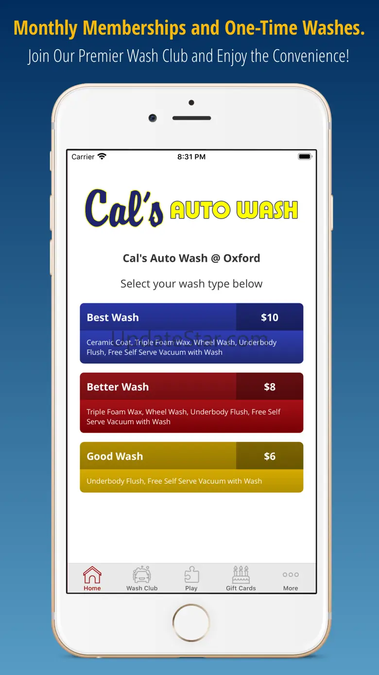 Cal's Auto Wash 1.0