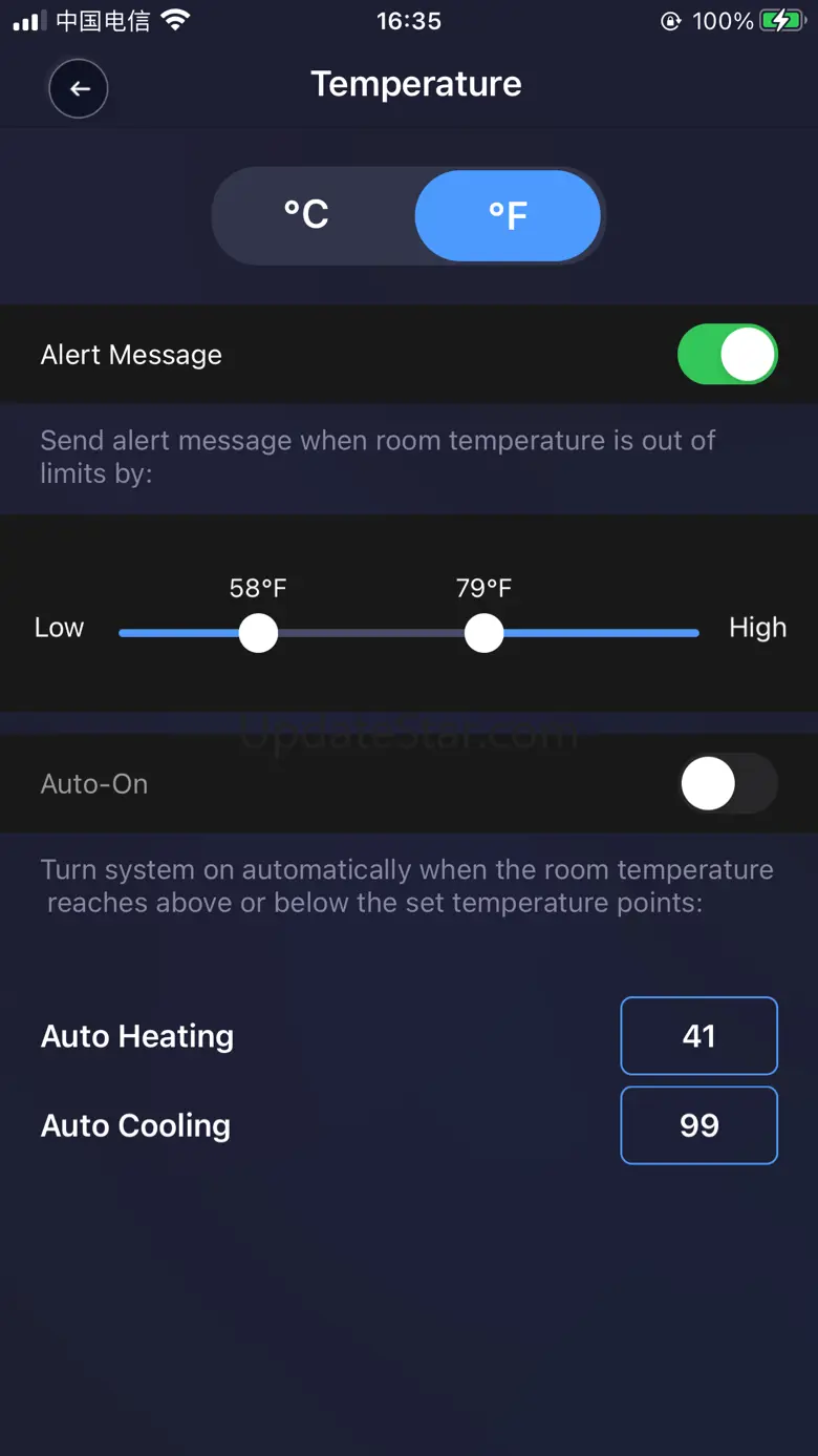 Vine Thermostat 1.5.0