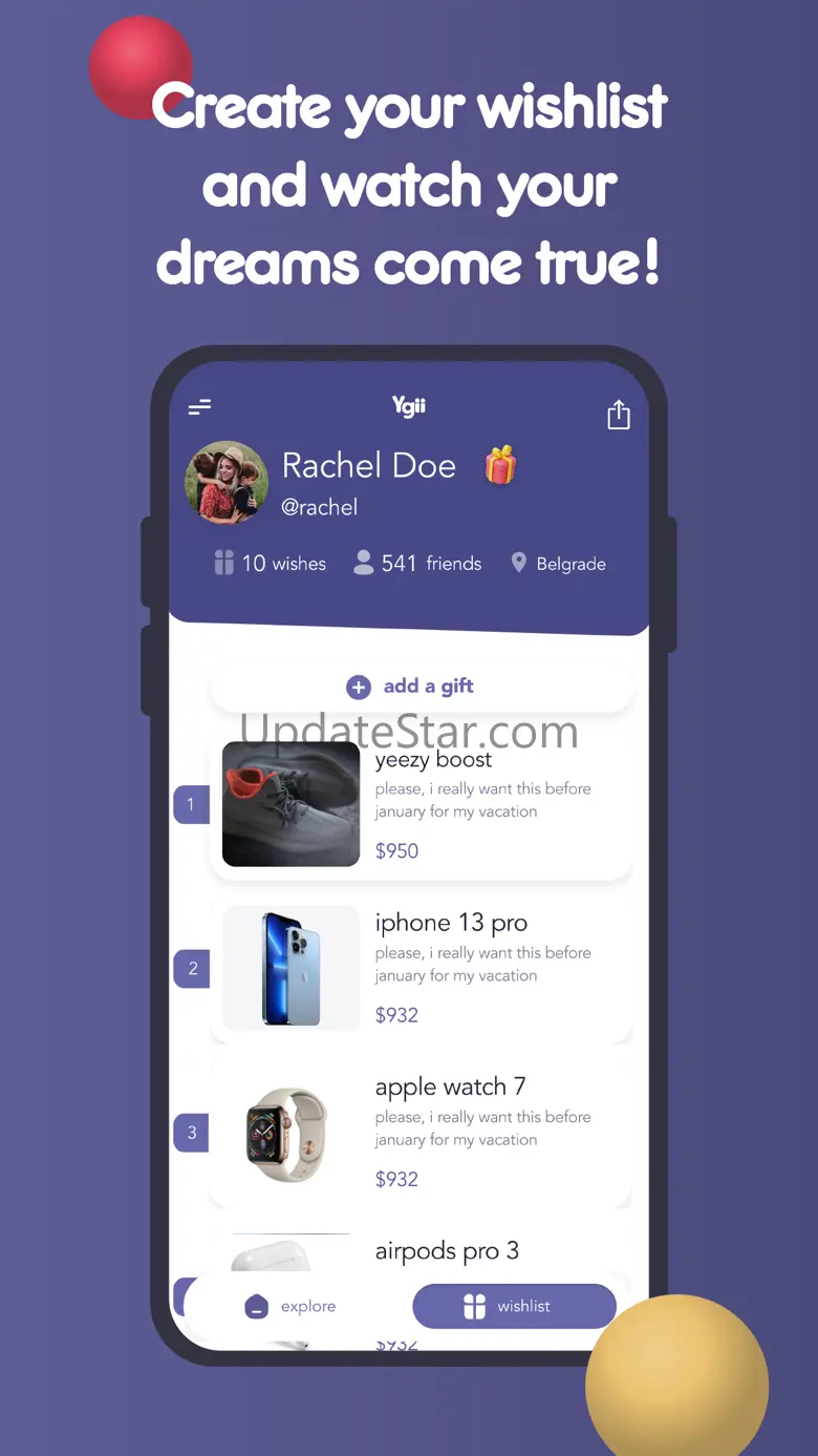 Ygii - Gifts & Wishlists 1.3.3
