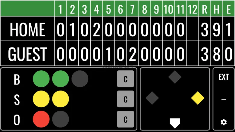 Easy Baseball Scoreboard 3.2.0