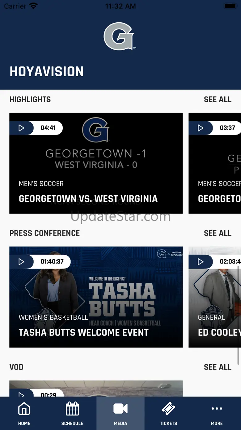 Georgetown Hoyas 12.1.0