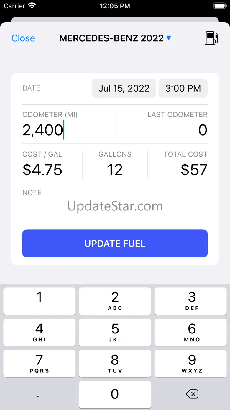 Refuel - Fuel Expense Tracker 1.1