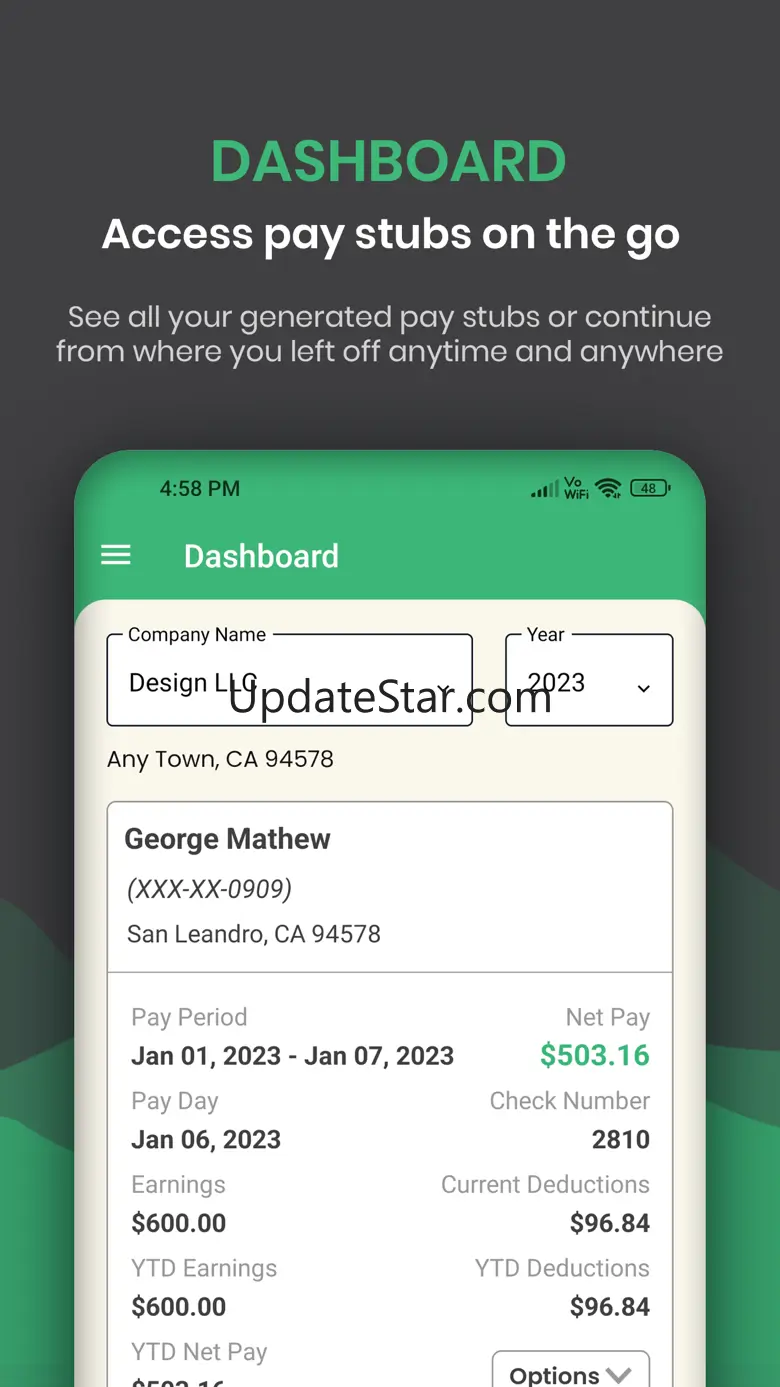 Paycheck & Paystub Generator 1.1.6