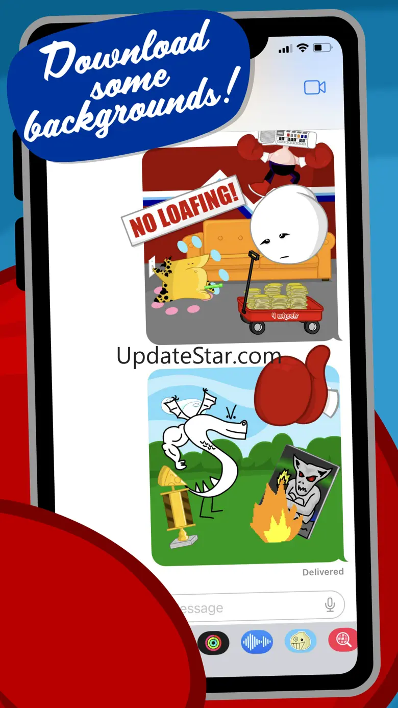 Homestar Runner Stickers 1.0